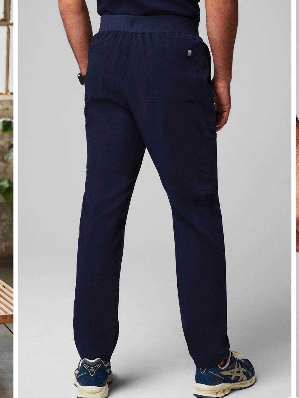 Fabletic's Men's Navy Stretch Utility Pants